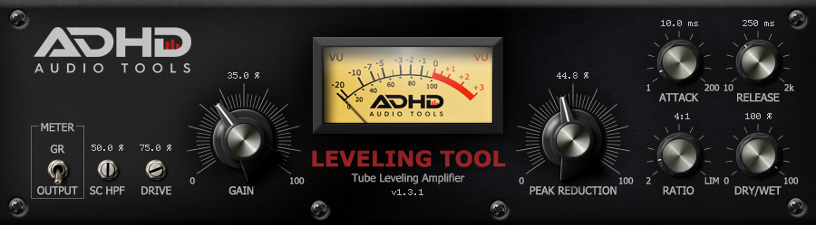 ADHD Leveling Tool Screenshot